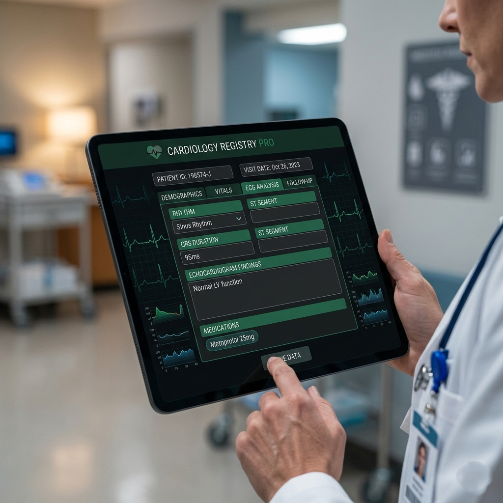 Clinical Registry System for MMM Hospital highlight
