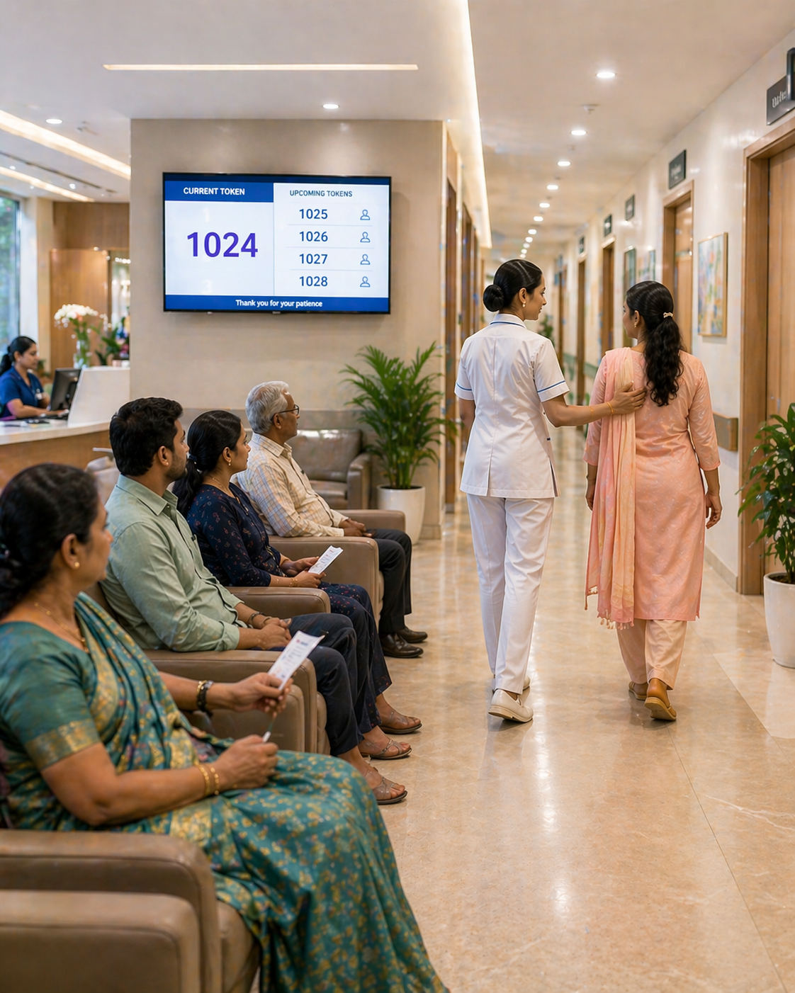 Cauvery Hospital – Token Management System highlight